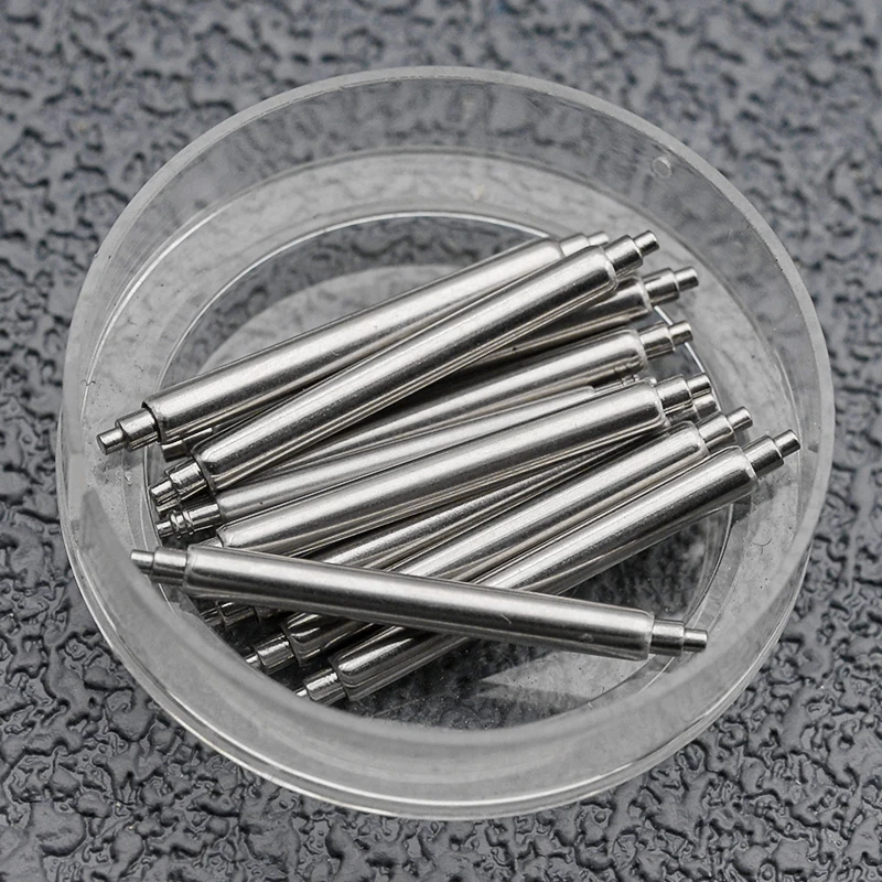 Dia 2.5mm Spring Bar Link Pins Fits for SKX007 Series Diving Fat Spring Bars Tool Fit 18mm/22mm Watch Strap Accessorie Parts ODM