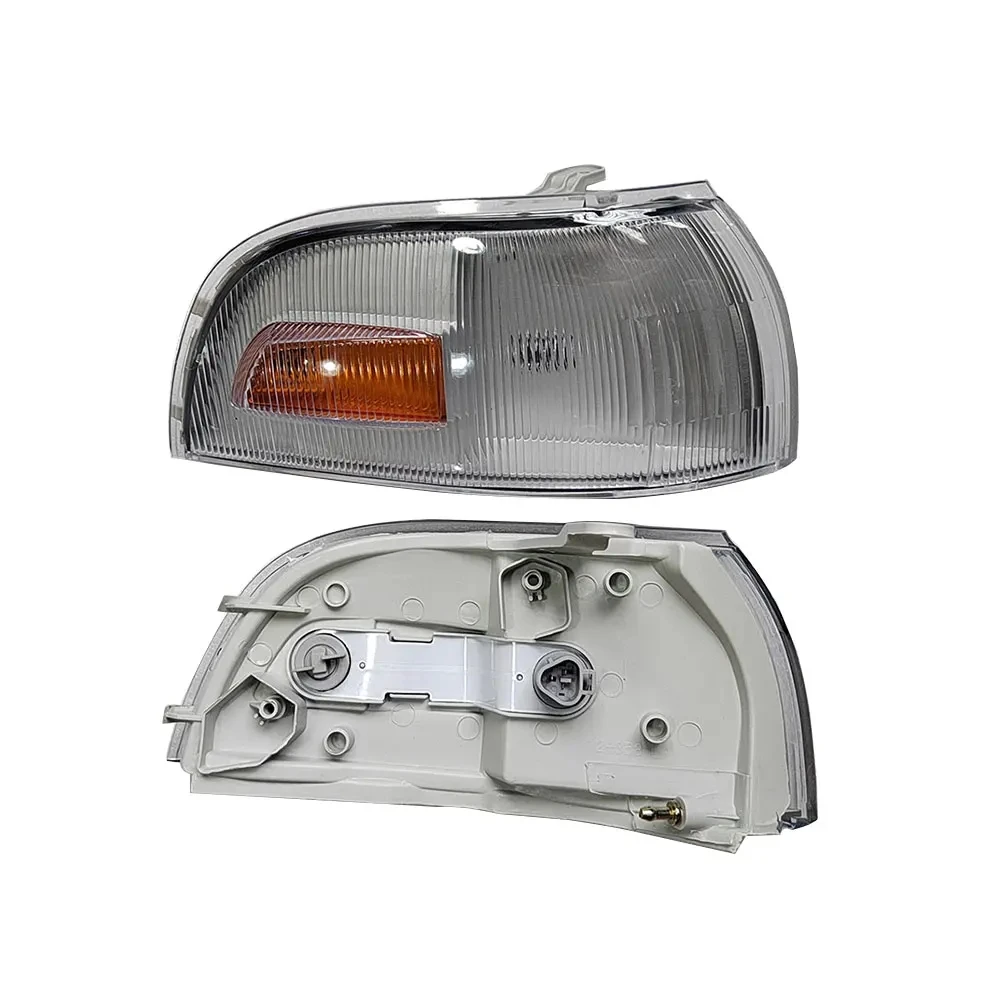 A Pair Car Front Corner Lamp Turn Signal For Toyota Sprinter Carib AE100 Corolla AE92 1992 to 1995 view 3