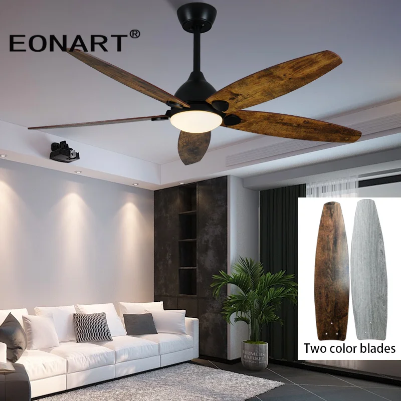 

36 Inch Modern Led Ceiling Fan Lamp Roof Home Fans Indoor Decorate Plywood Blade Dc Ceiling Fan With Remote Control Ventilador