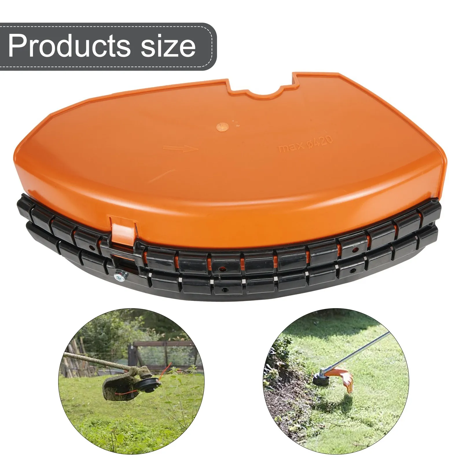 

Power Equipment Trimmer Guard Garden Home Reliable Wear Resistant Non Deformation 36 X 15 X 10.5cm Easy To Install