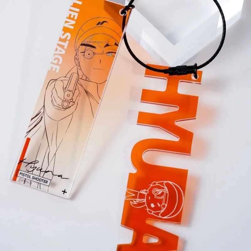 Alien Bühne 3. Jahrestag Anime Ivan Till Luka Sua Hyuna MiZi Cosplay Acryl Anhänger Schlüsselbund Cartoon Schlüsselring Kinder Weihnachten Geschenk – Detail 5
