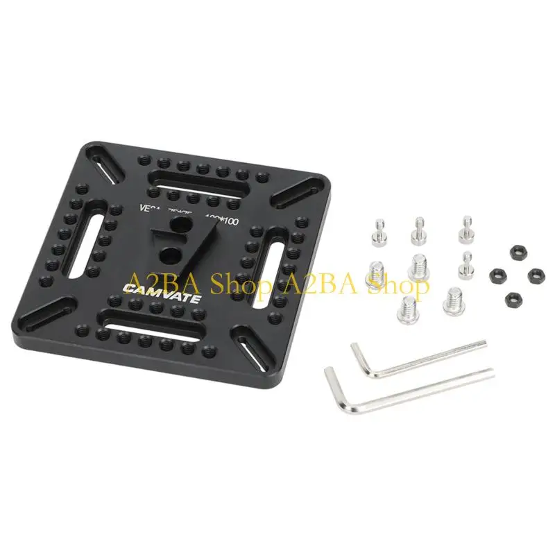 a2ba-heavy-duty-v-lock-mounting-cheese-plate-with-multiple-screw-holes-for-monitor