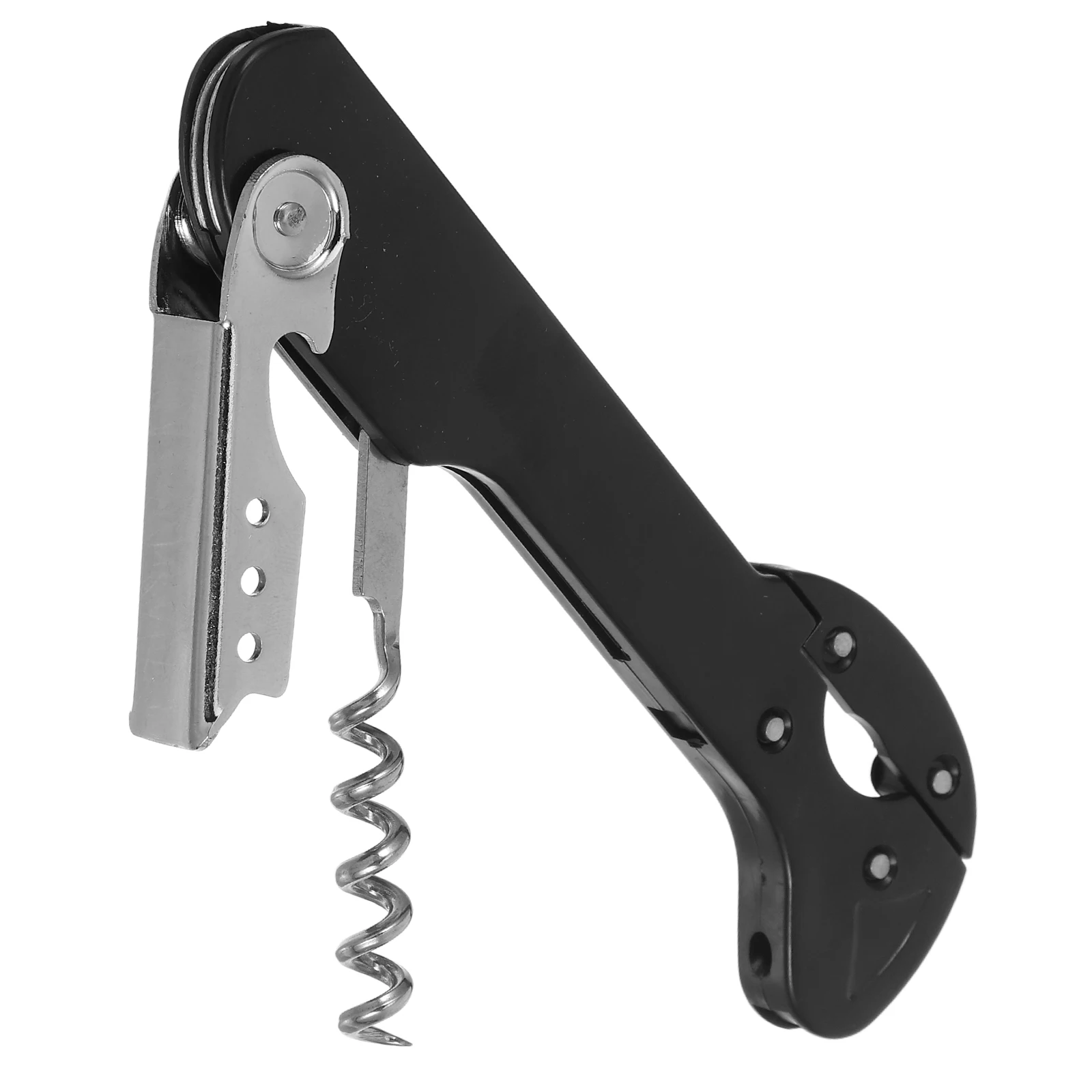 

Creative Wine Bottle Opener Stainless Steel Manual Corkscrew Funny Pocket Opener For Beer Home Bar Accessory