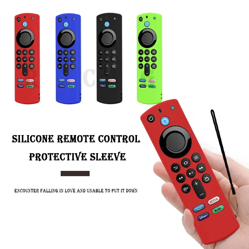 Third Generation Remote Control Cover For Fire TV Stick The 3rd Gen Anti-drop Dustproof Silicone Protection Case Covers 1PC