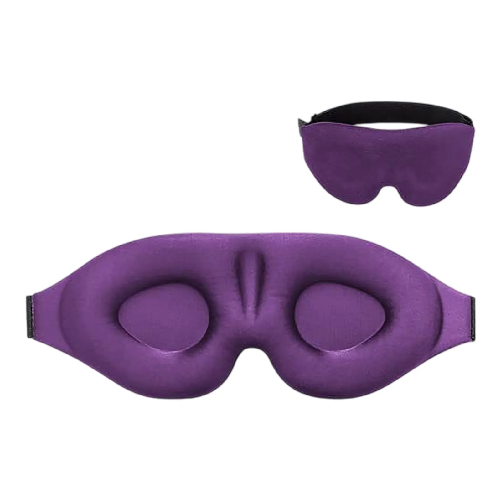 قناع عين ثلاثي الأبعاد - قناع نوم قابل للتعديل للرجال والنساء، خالي من الضغط على العينين، قناع عين للنوم قابل للتنفس والخفيف