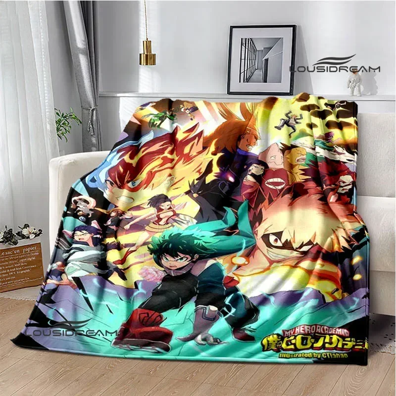 

My Hero Academia Printed blanket Warm Flannel blankets throw blankets Soft and comfortable blanket bed linings Birthday Gift