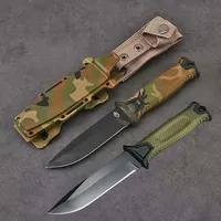 GB 1500 Outdoor Survival Knife Portable Camping Pocket Knife Military Tactical Knives Bushcraft Survival Hunting EDC Knife