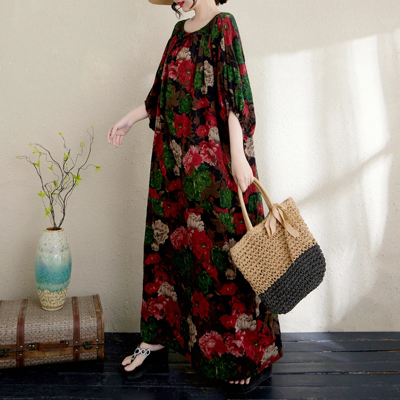 Loose Cotton Linen … - image