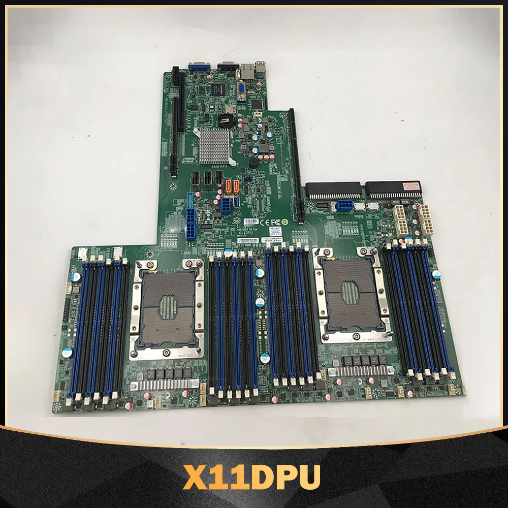 

X11DPU For Supermicro Server Motherboard 2nd Gen Xeon Scalable Processors Dual Socket NVMe x4 PCI-E 3.0 LGA-3647 DDR4