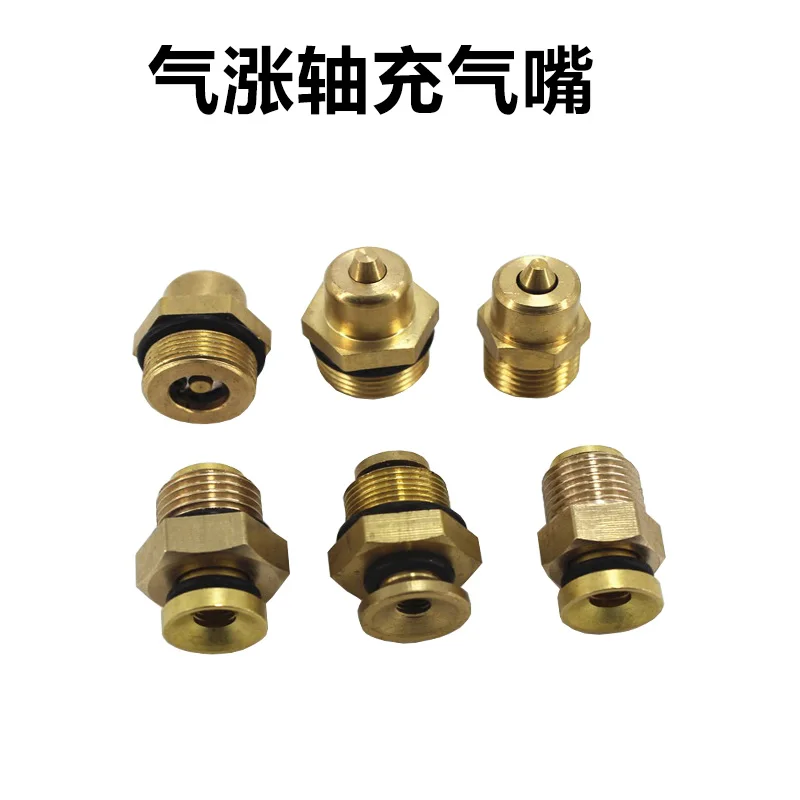 10 peças afiada/plana/boca de alto-falante m10/m12/m14x1.5 1/2/3 Polegada bocal de inflação de eixo de ar conector de anel o peças pneumáticas industriais