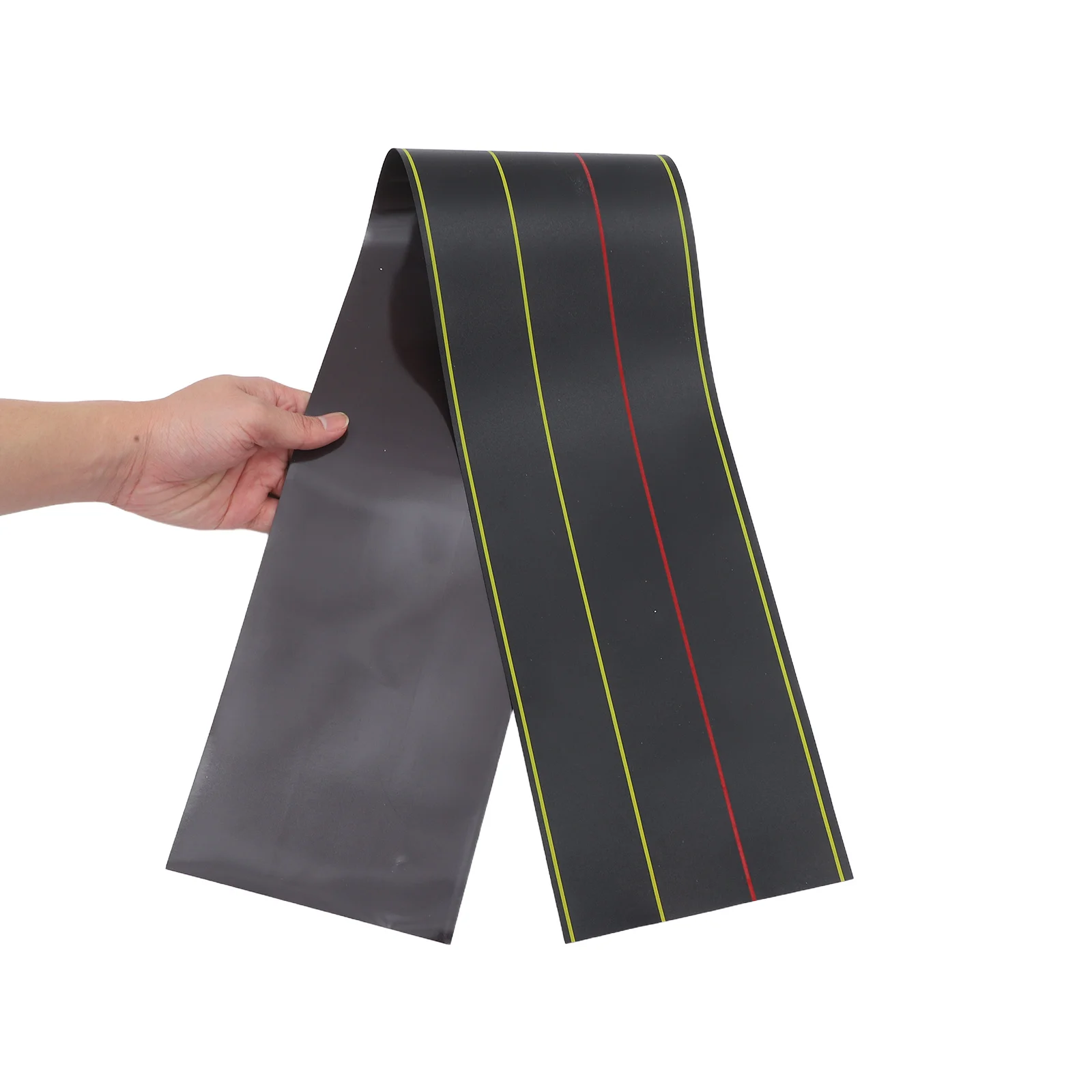 

2pcs Magnetic Sentence Strips 35X5 Inches Four-Line Three-Grid Writable Whiteboard Magnets For Handwriting Practice Classroom