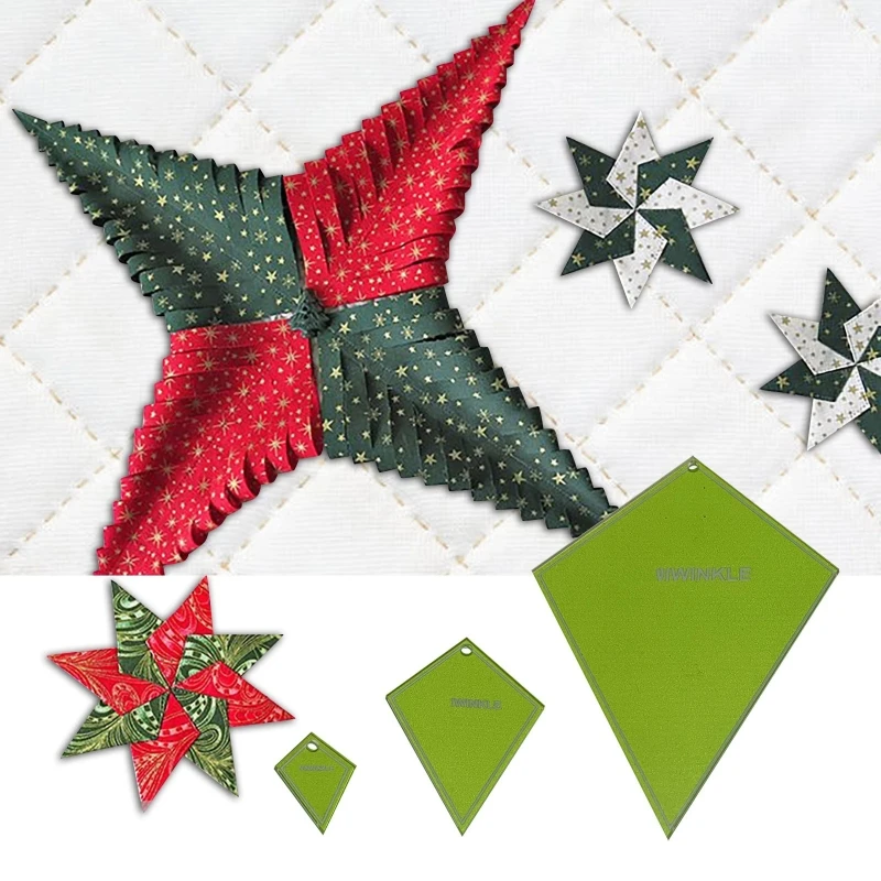 Reusable Quilting Cutting Template Sewing Ruler for Tailor 3X Dropship