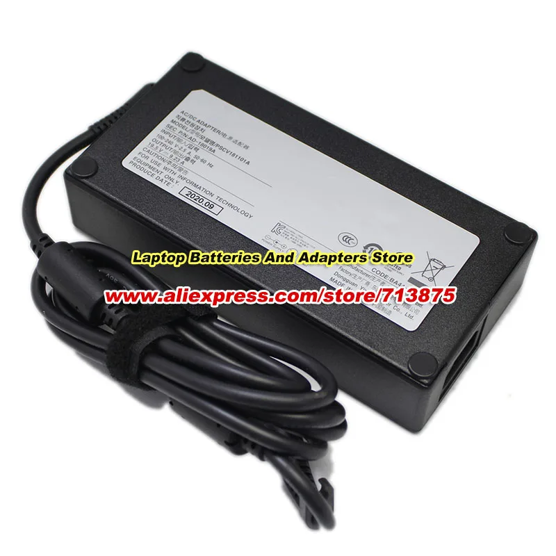 AD-18019A AC Adapter 19.5V 9.23A 180W for NOTEBOOK ODYSSEY PA-1181-96 BA44-00348A PSCV181101A NP800G5H-XS1US