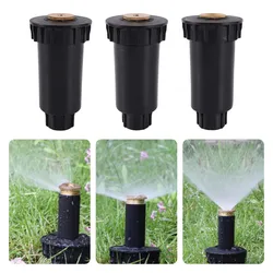 Garden Irrigation 1/2 Inch Female Thread 90° 180° 360° Pop Up Sprinkler Garden Playground Lawn Grassland Turf Watering Nozzle