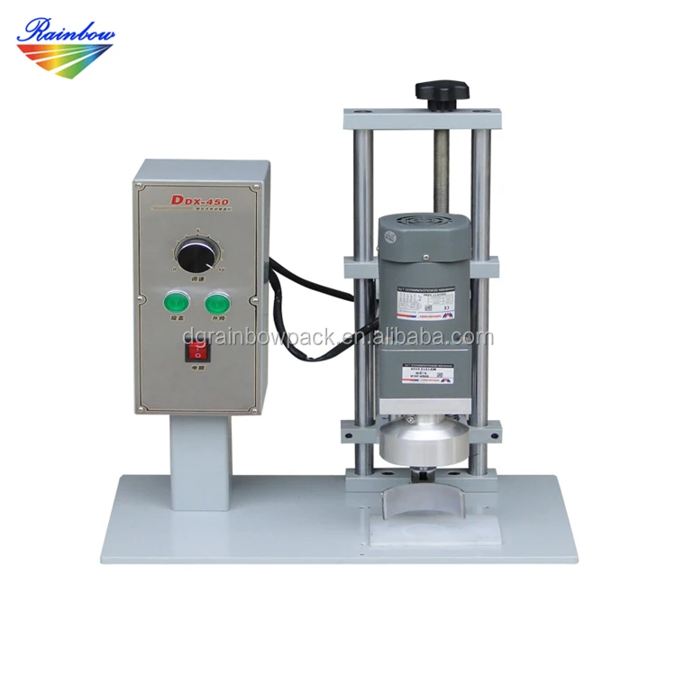

Desktop Semi Automatic Glass Oil Bottle Capping Machine