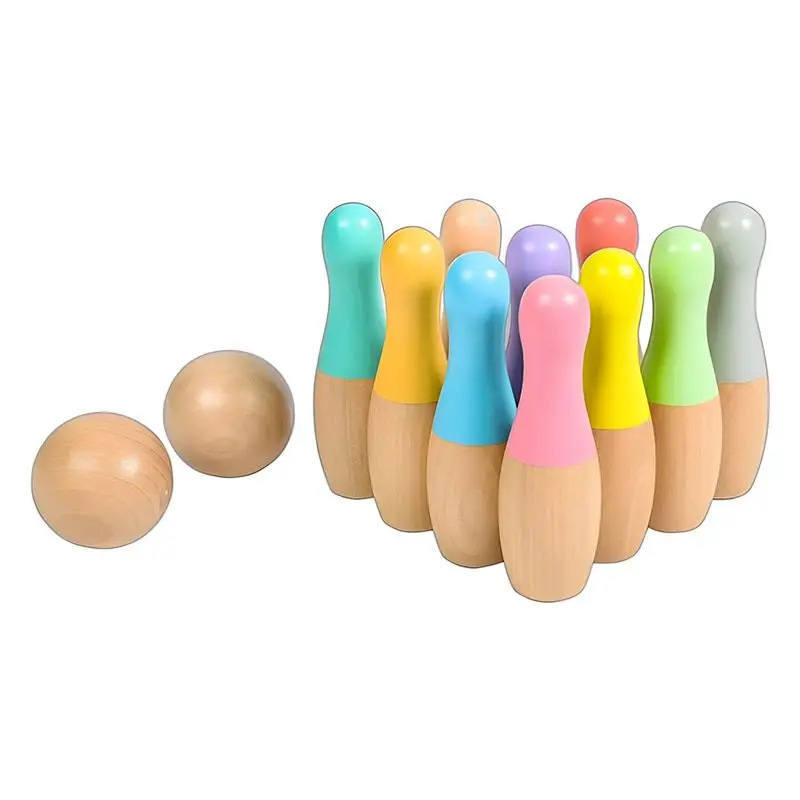 wooden-bowling-fine-workmanship-safe-use-wooden-kids-indoor-outdoor-bowling-kids-bowling-set-interactive-multi-purp