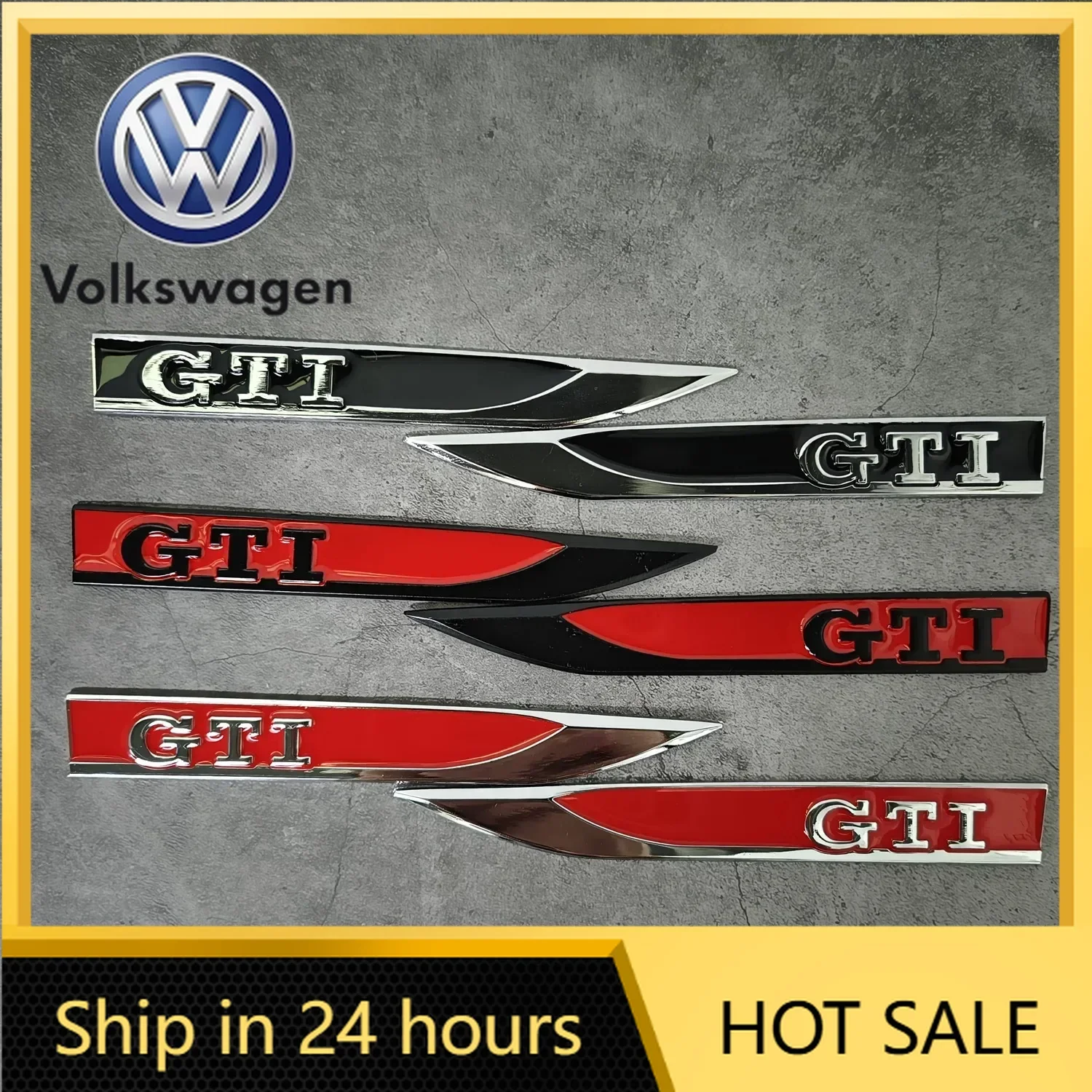 

2026 Hot 3D Badge Sticker for Volkswagen Golf 2 3 4 5 6 7 GTI MK2 MK3 MK4 MK5 MK6 MK7 MK8 Accessories