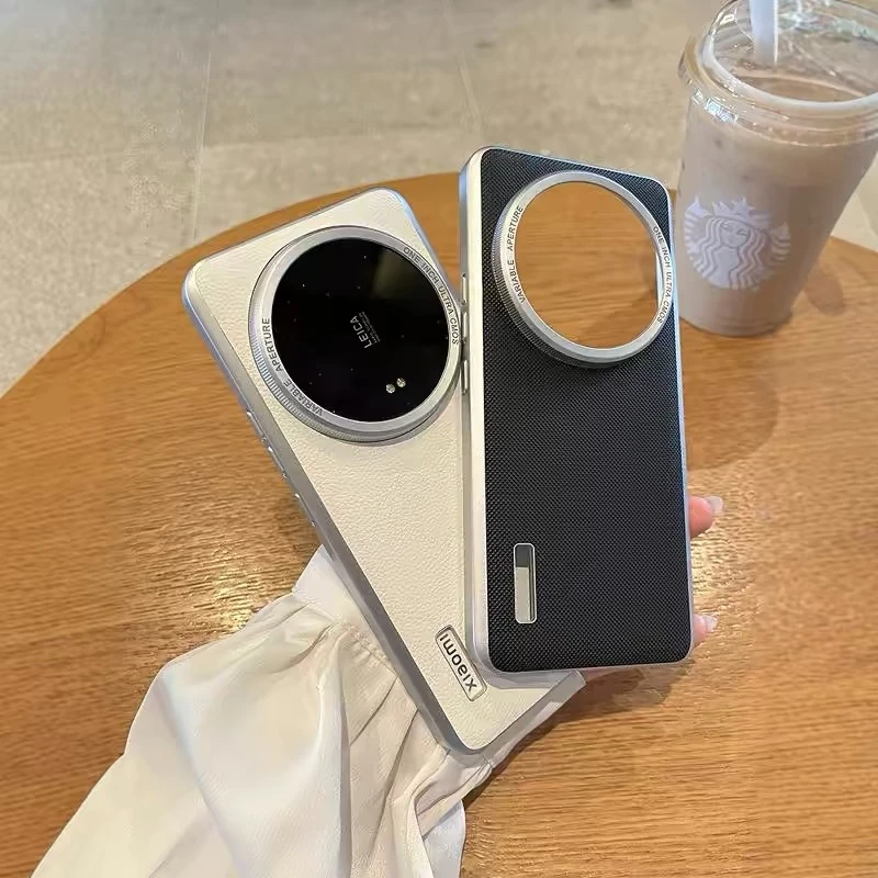 Etui do Xiaomi 14 Ultra 13 12S New Business Frosted Leather Skin-friendly Cover do Xiaomi Mi 14 Ultra 13 12 Shockproof Bumper — zdjęcie produktu 2