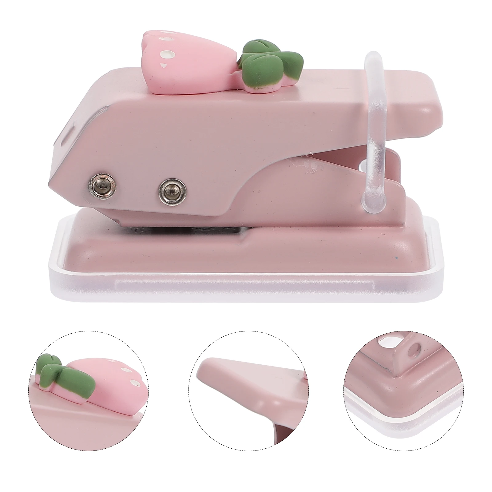 Flower Hole Tool Metal Circle Punch For Hole Punch For Office Paper Craft Diy Projects Portable Office Binder Puncher