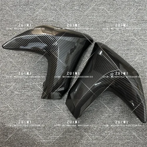 Imagen 2 del producto Ajuste 2012-2013-2014-2015-2016 Kawasaki ER6N inyección cubierta de radiador izquierdo y derecho Panel carenado piezas de repuesto