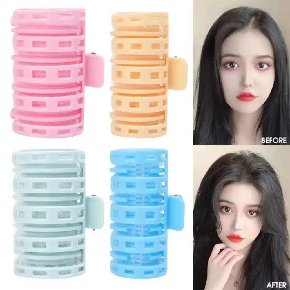 New Plastic Hair Roller for Bangs Self-adhesive Fluffy Hair Eight-character Bangs Curling Lazy Hair Curler Hairdressing Tools