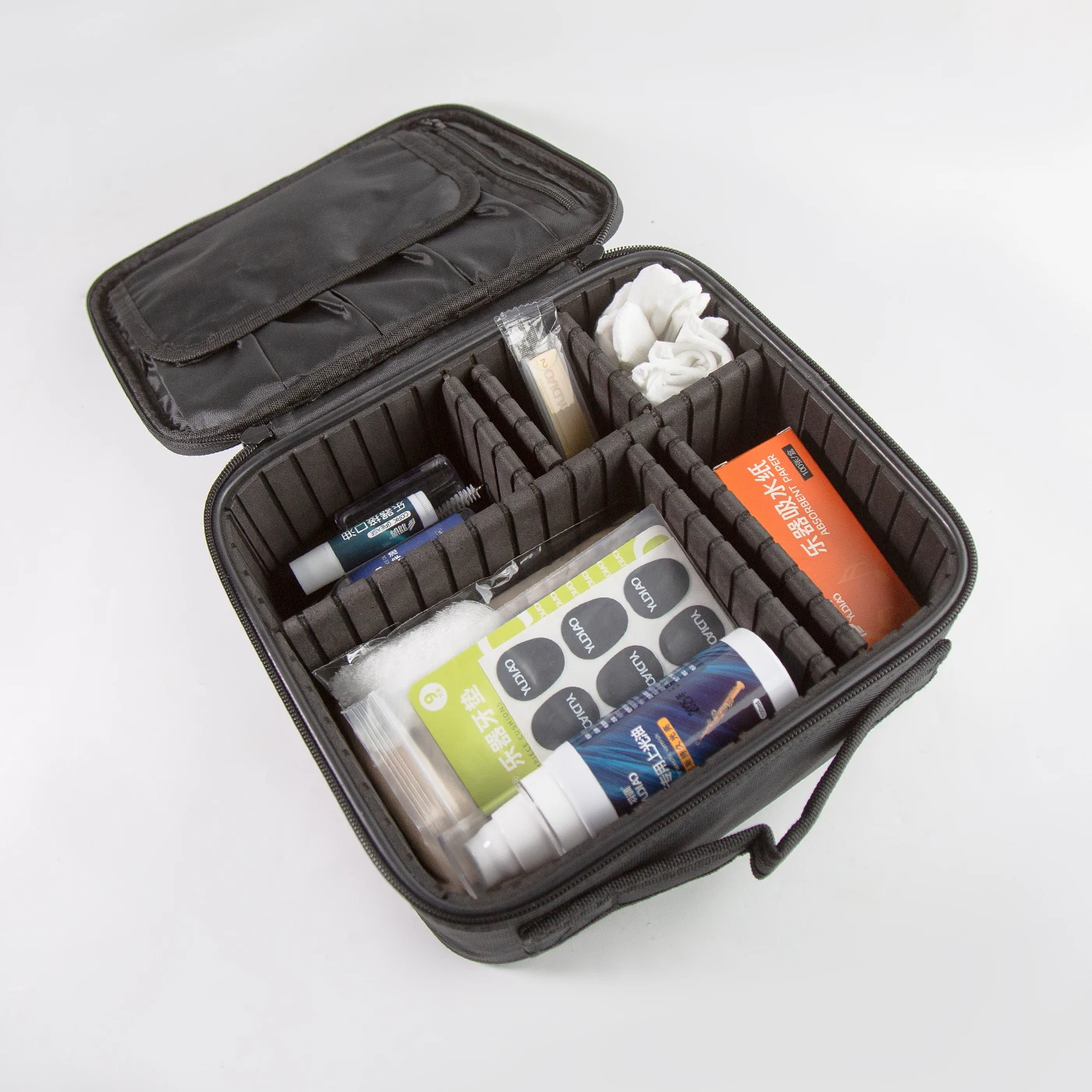 الساكسفون وسادة جلدية النفط صيانة تنظيف عدة مسح القماش تنظيف قطاع مفتاح النفط الفلين لصق المعبرة فرشاة إصبع الراحة مجموعة #5