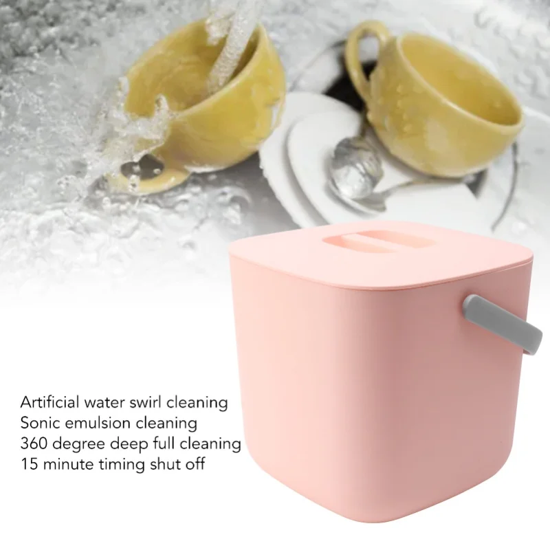 18W 8.5V 2A 2000mAh Mini Portable Dishwasher Countertop For Fruit Vegetable Dishware