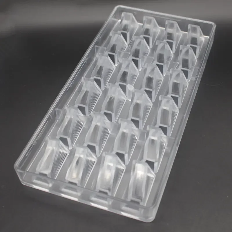 24 Cups 3D Chocolate Mold Polycarbonate Candy Mould Hard Injection PC Chocolate Mold