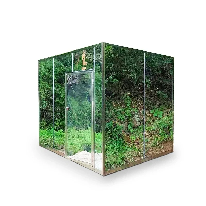

Outdoor mobile Internet celebrity mirror toilet, scenic camping environmental protection toilet toilet