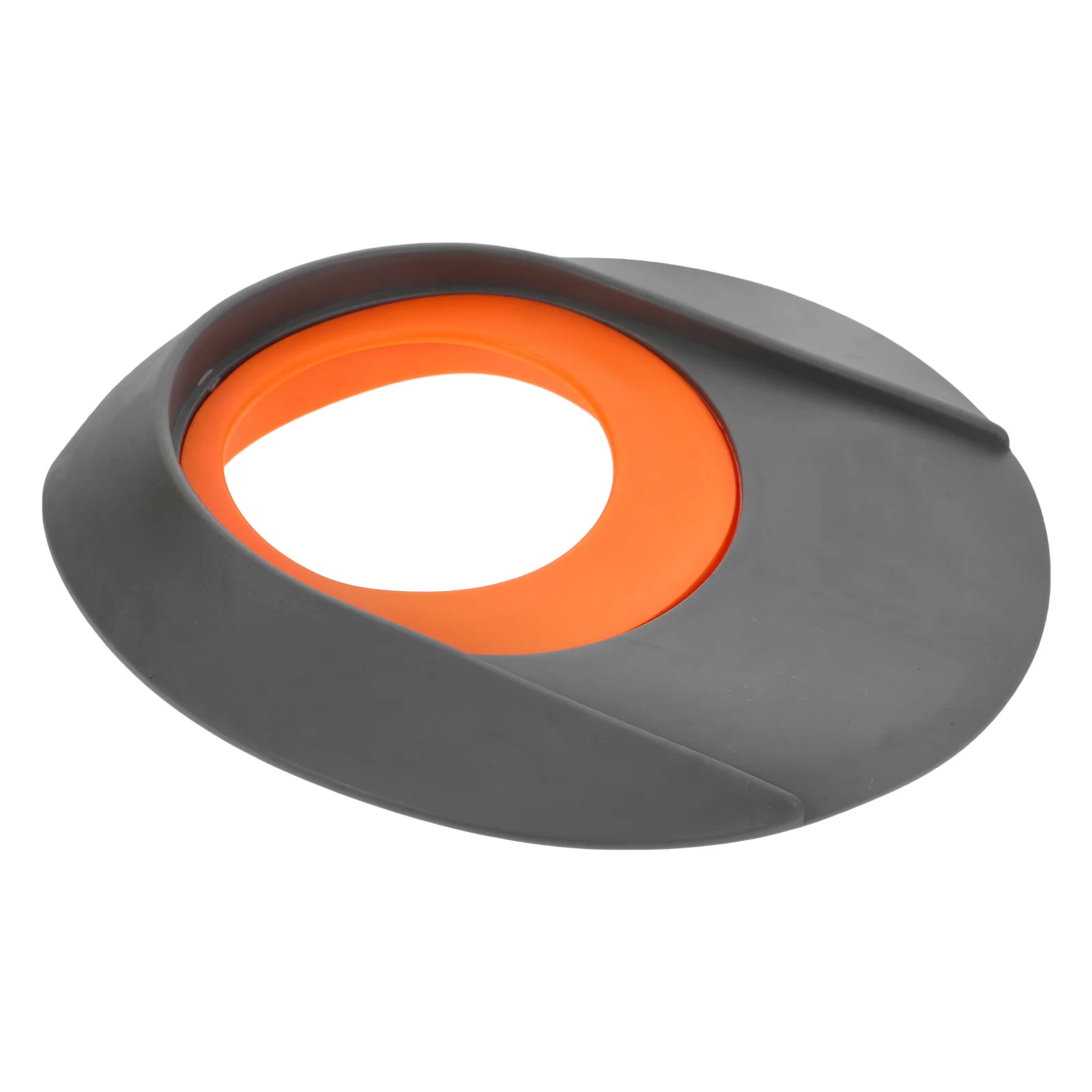 Putting Green Übungslochbecher 7,8 x 6,9 Zoll Grau Orange TPR Golf-Trainingsmatte für den Innen- und Außenbereichszubehör