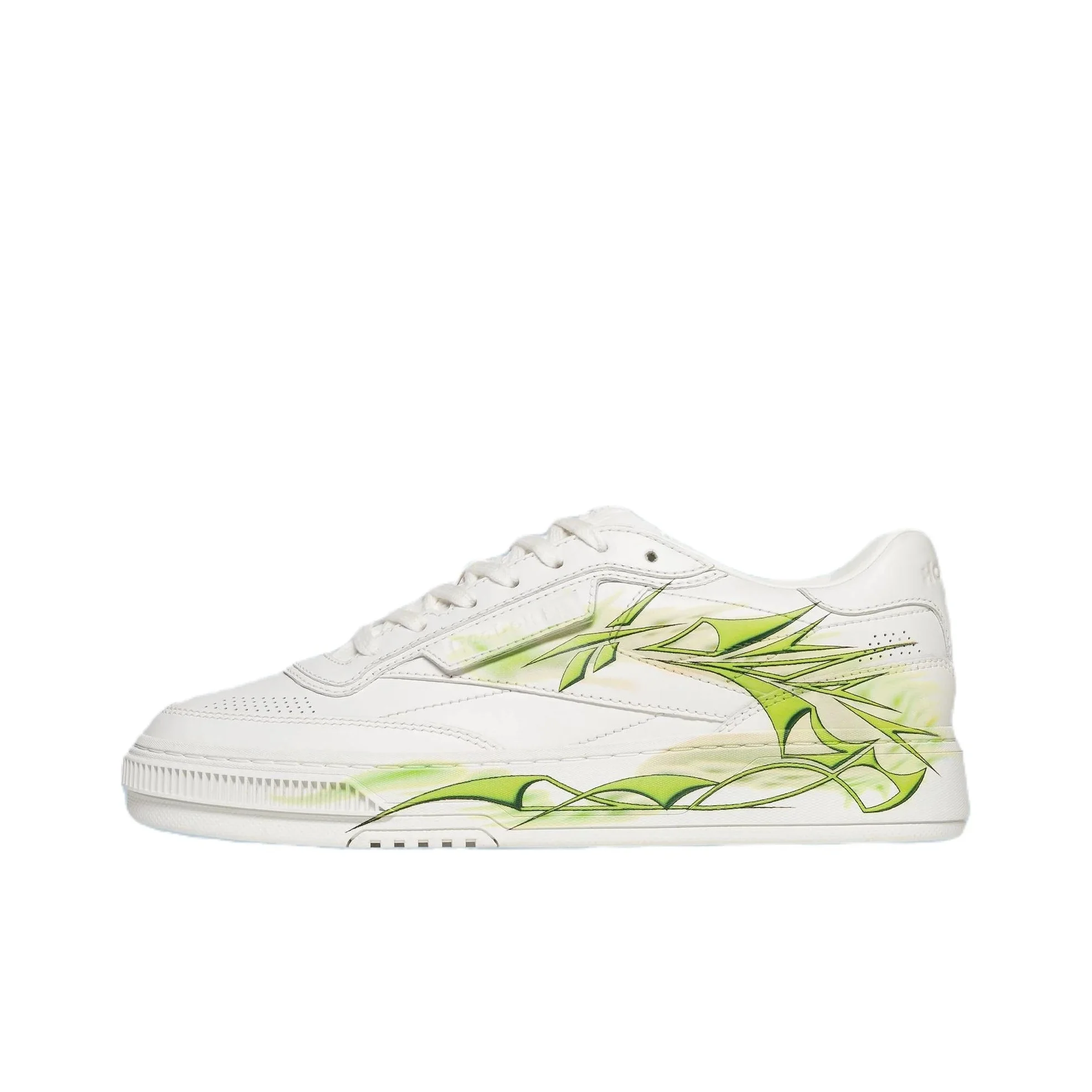 Tênis com estampa de logotipo POIZON Reebok Club C RMIA04DC99LEA00B0170