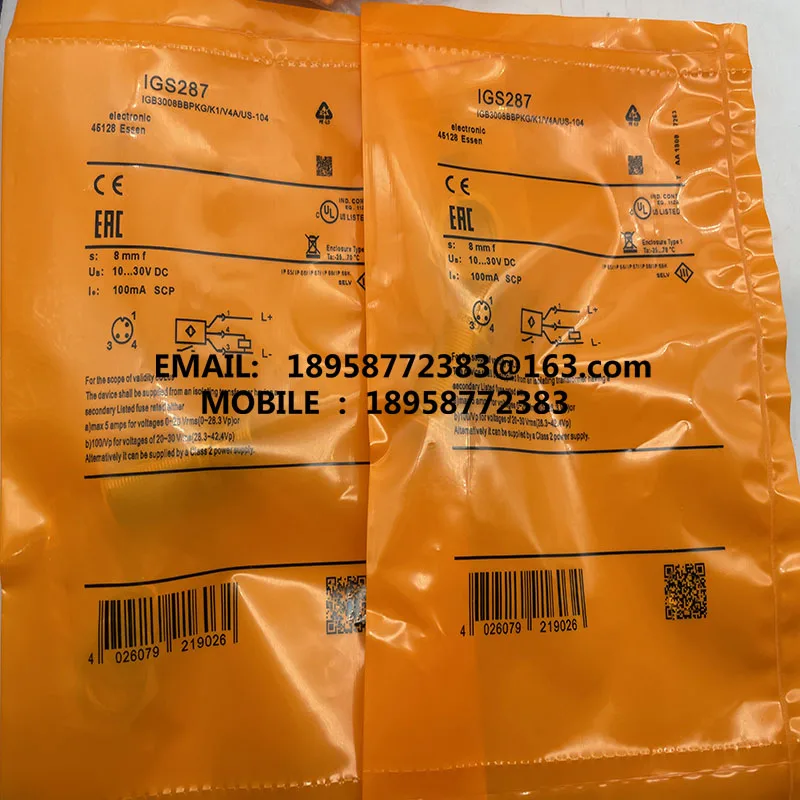 sensor IGS287 IGS288 IGS289 IGS290 IGS291