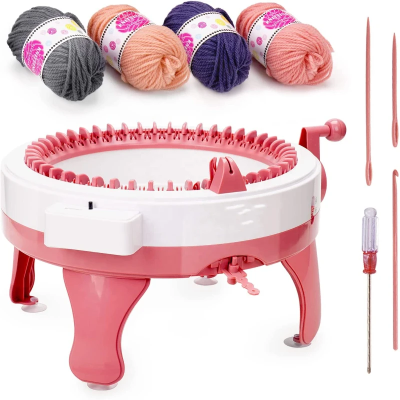 

48 Needles Smart Weaving Loom Round Spinning Knitting Machines with Row Counter