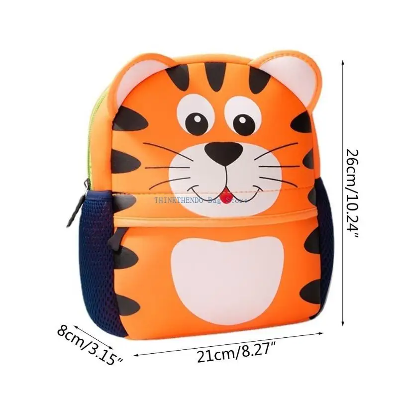 340d simpatica borsa tracolla per bambino studentesco forma animale forma scuola materna bookbag