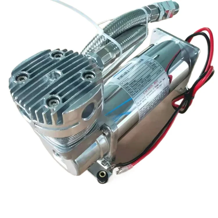 تعليق ركوب الهواء في المخزون هونغ كونغ يوروي YF6373 مضخة 12 فولت VIAIR 98C فضي 130 رطل لكل بوصة مربعة ضاغط صغير للدراجة النارية