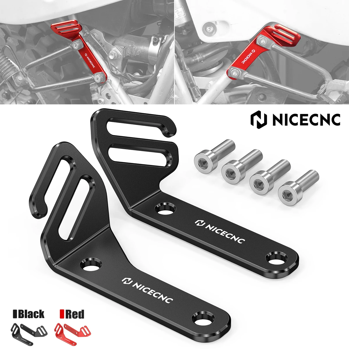

NICECNC Motorcycle Luggage Strap Fixing Bracket Tie Down Brackets Holder For Honda XR650L XR 650L XR 650 L 1993-2025 2025 2024
