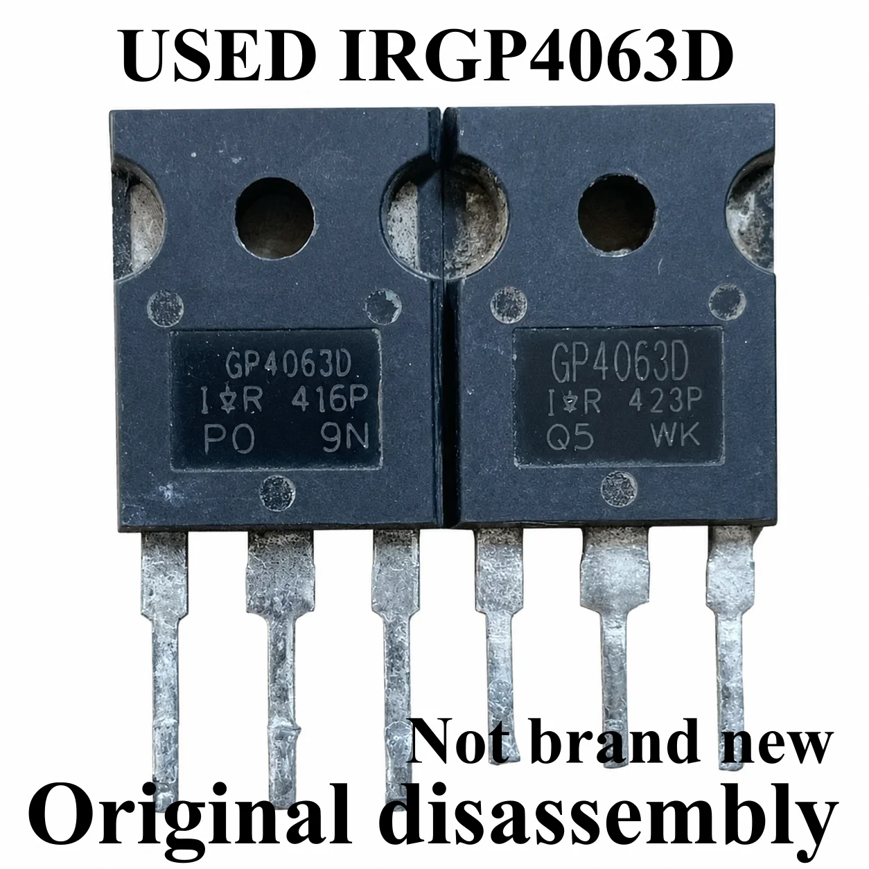 5-20pcs 100% Original disassembly IRGP4063D GP4063D IRGP4063DPBF 48A 600V MOSFET TO-247
