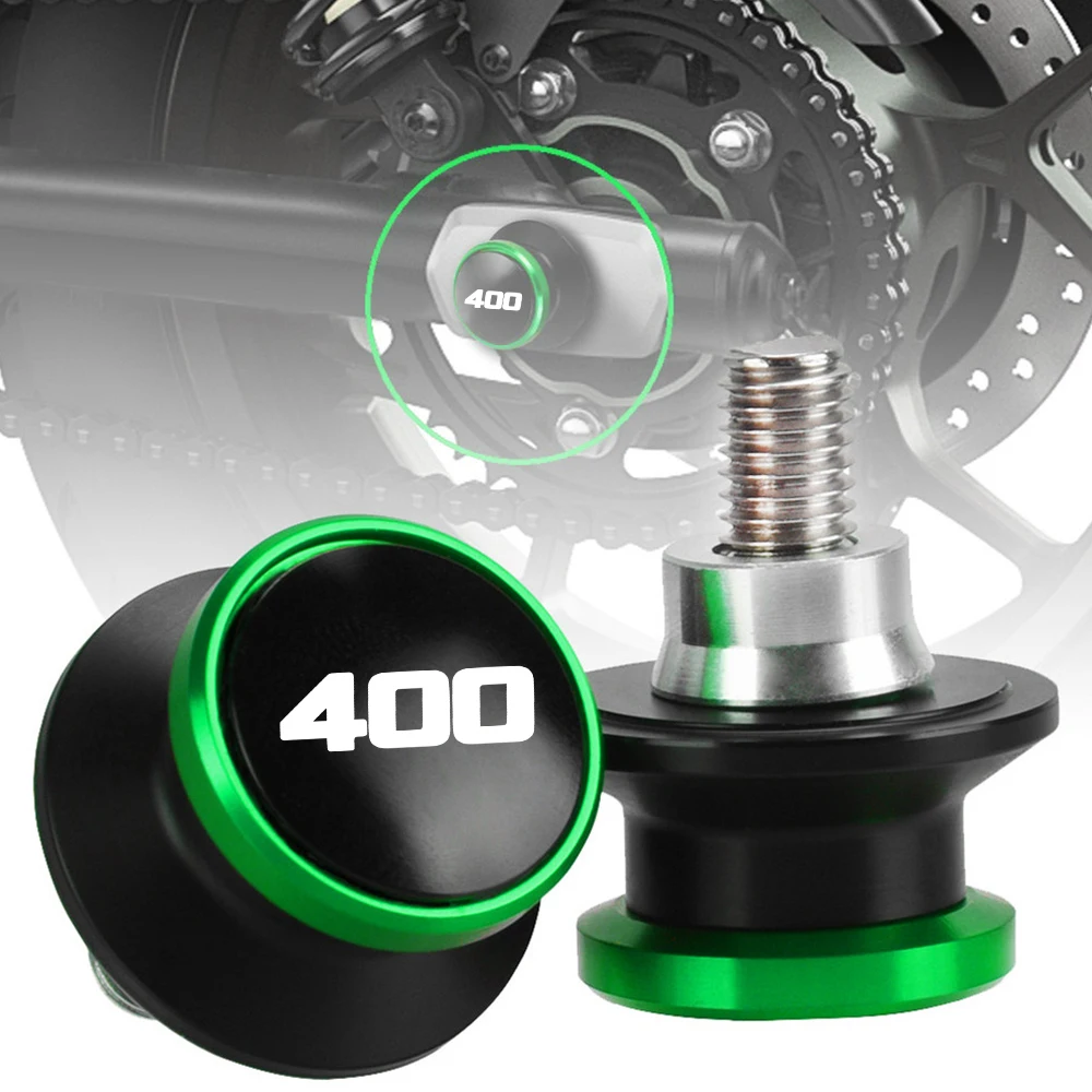 

Motorcycle Accessories Aluminum M8 Stand Screws Swingarm Spools Slider For Kawasaki Z400 Z 400 Ninja400 Ninja 400 2019-2024 2023