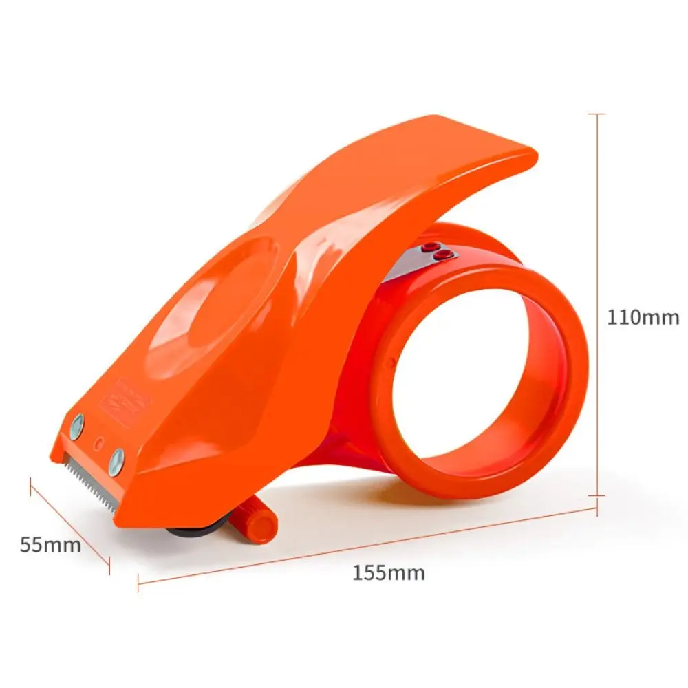 Packing Tool Heavy Duty Tape Dispenser Plastic 5CM Tape Cutter Holder Reusable DIY Box Sealing Machine Shipping