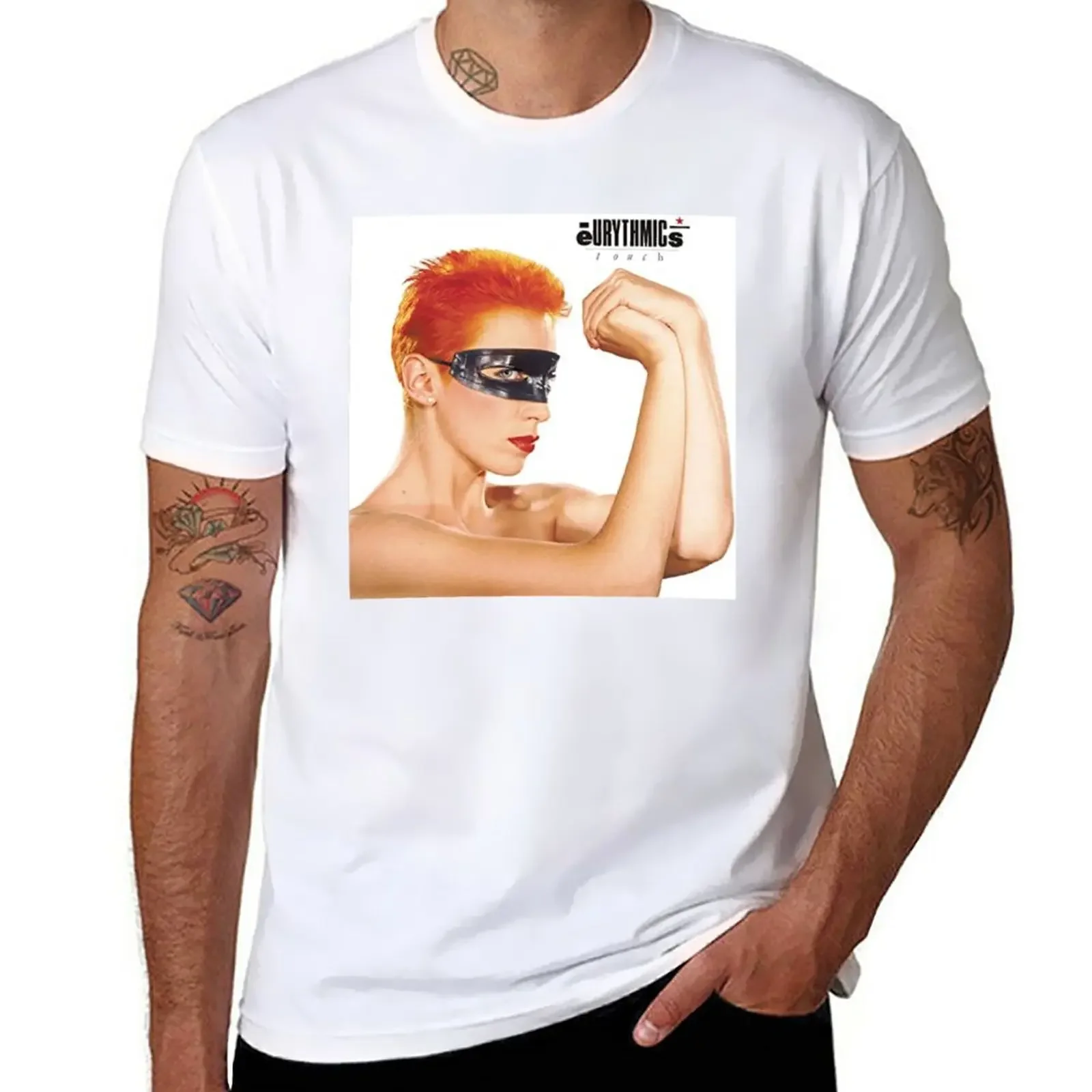 Eurythmics T-Shirt plain cute tops korean fashion graphics t shirts for men