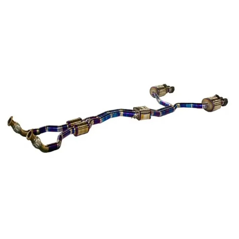 Cat Back Exhaust System For AUDI A6 A7 C7 3.0t With Electronic Valve