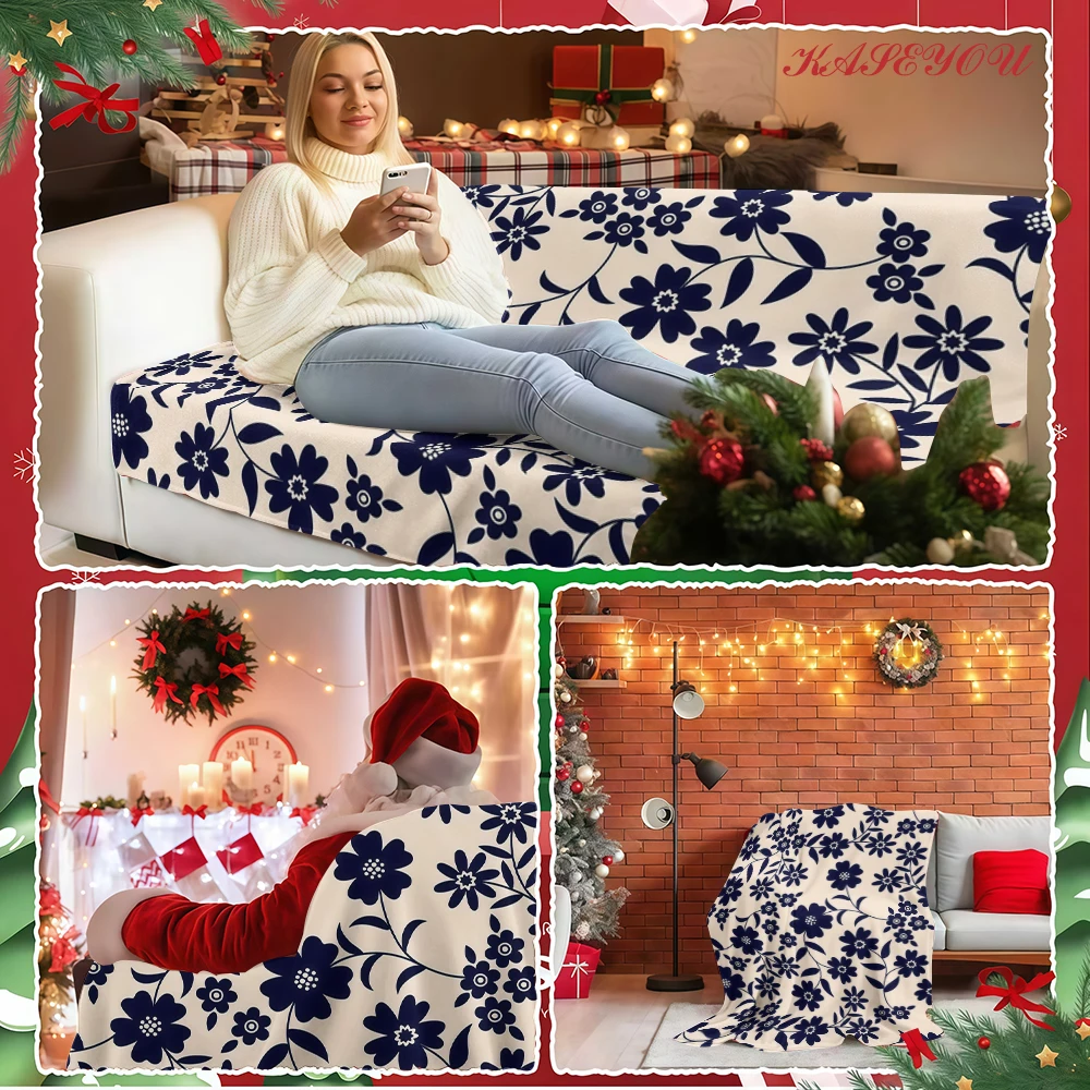 Spooky Season Premium Halloween Comfortable Super Soft Lap Blanket Perfect for Pet Owners Cat Dog Lovers Home