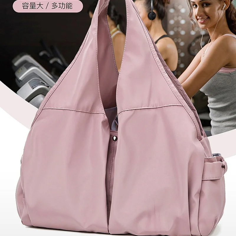 al yoga Dual wet and dry separation fitness bag Swimming training bag Sports hand crossbody travel basketball bag