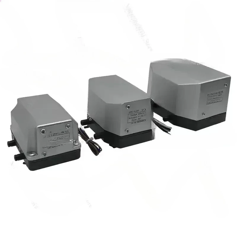 Ultra quiet air pump, stable air outlet with air inlet and shock-absorbing feet, hot selling aluminum shell