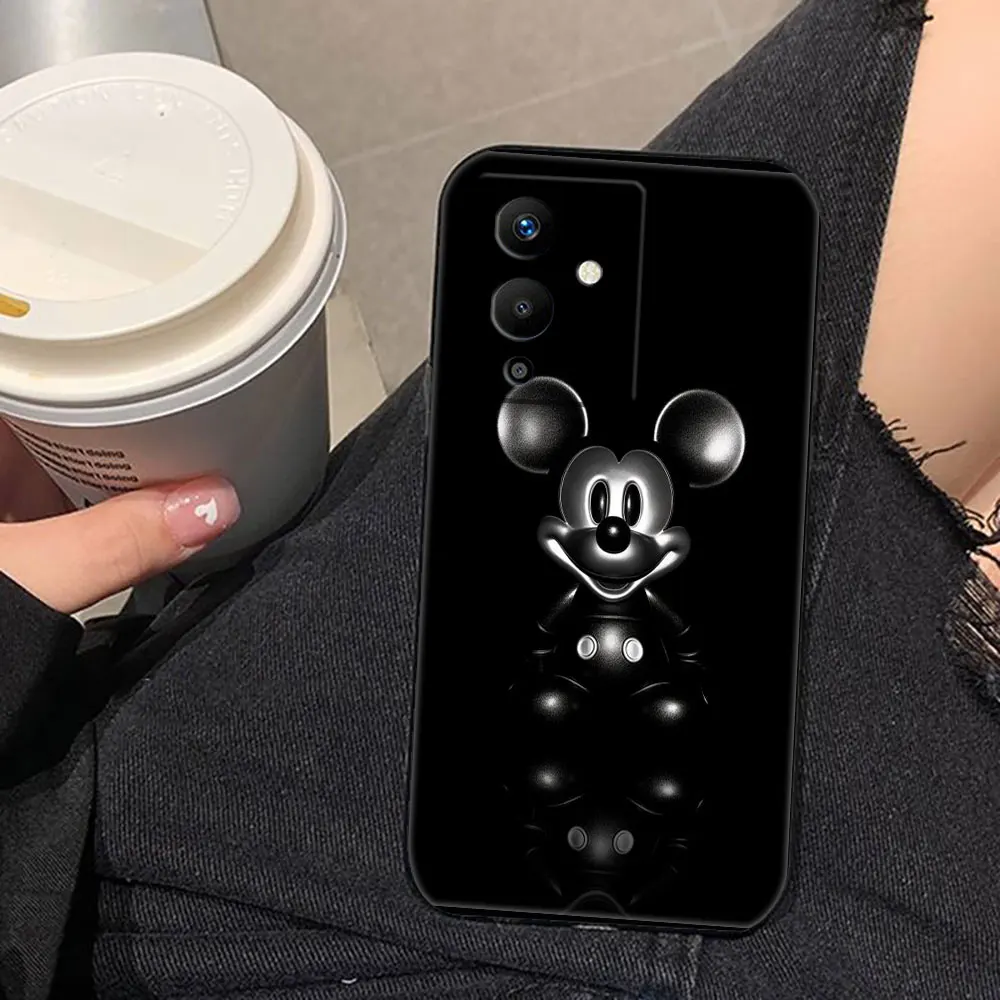 Luxury Disney Mickey Mouse Phone Case For Infinix TECNO POP SPARK GO SMART 5 6 7 8 9 CAMON 15 16 17 20 20C 30C Pro Case Funda