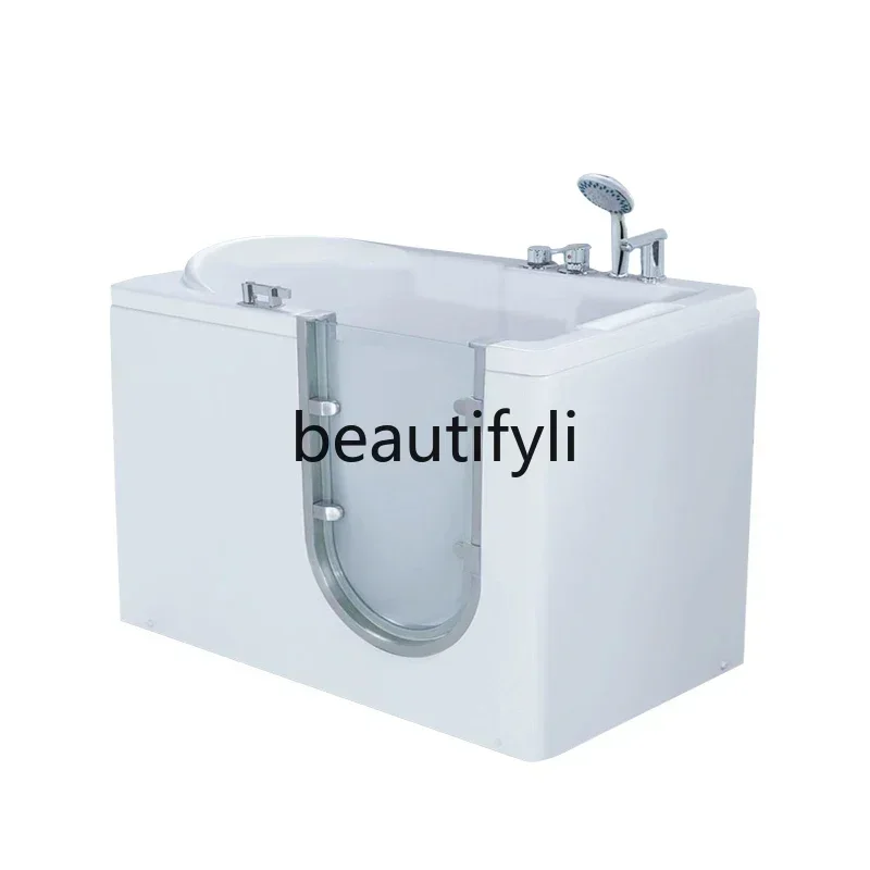 

Barrier-free side door walk-in seated acrylic Jacuzzi constant temperature intelligent