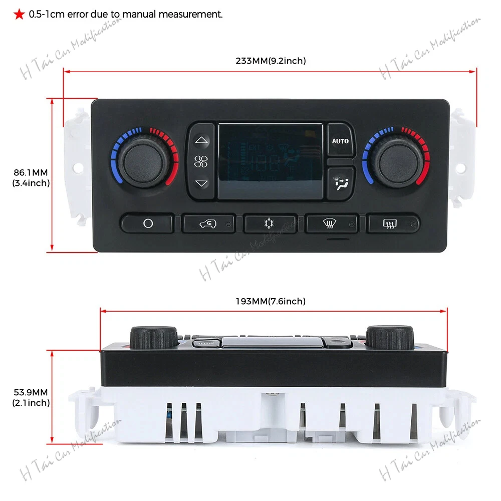 599-211XD 15832311 AC Heater Climate Control Switch For GMC Chevrolet Cadillac Oldsmobile Hummer Car Air Conditioning Parts