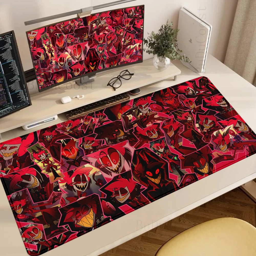 HazbinS HotelS Alastor Anime electronic sports Desktop game Lock edge Locking Computer Office High definition printing Mouse Pad