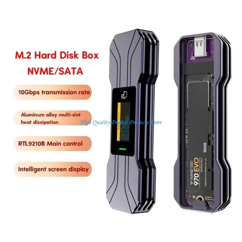 

U2JE M.2 Solid Drive Case NVME 9210B Main Control External Drive Disk Case