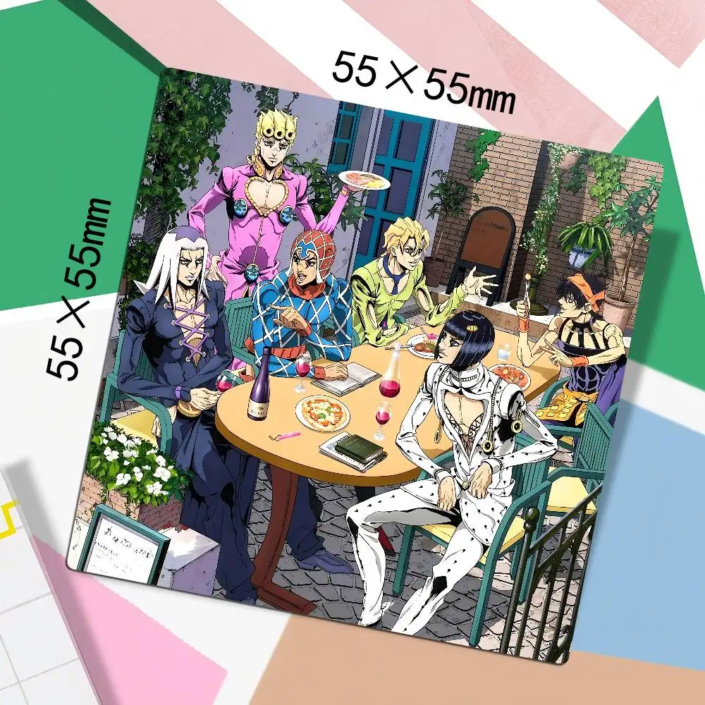 ملصقات مربعة مغناطيسية لصور المغامرة الغريبة من جوجوس، هدية تذكارية لديكور المنزل